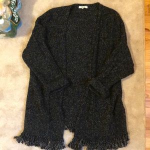 Fringed Madewell Sweater
